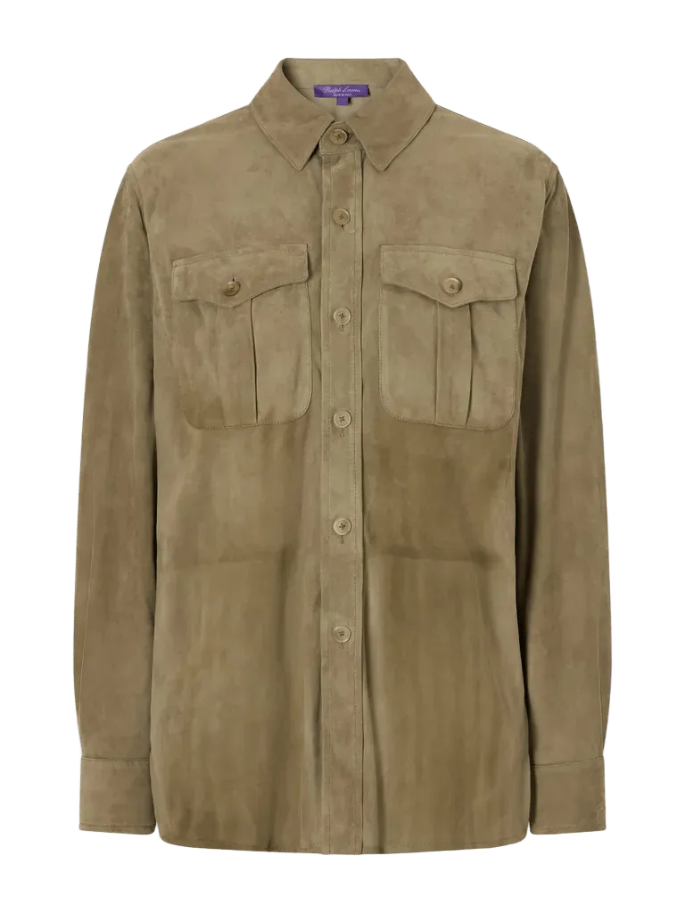 Landry suede shirt