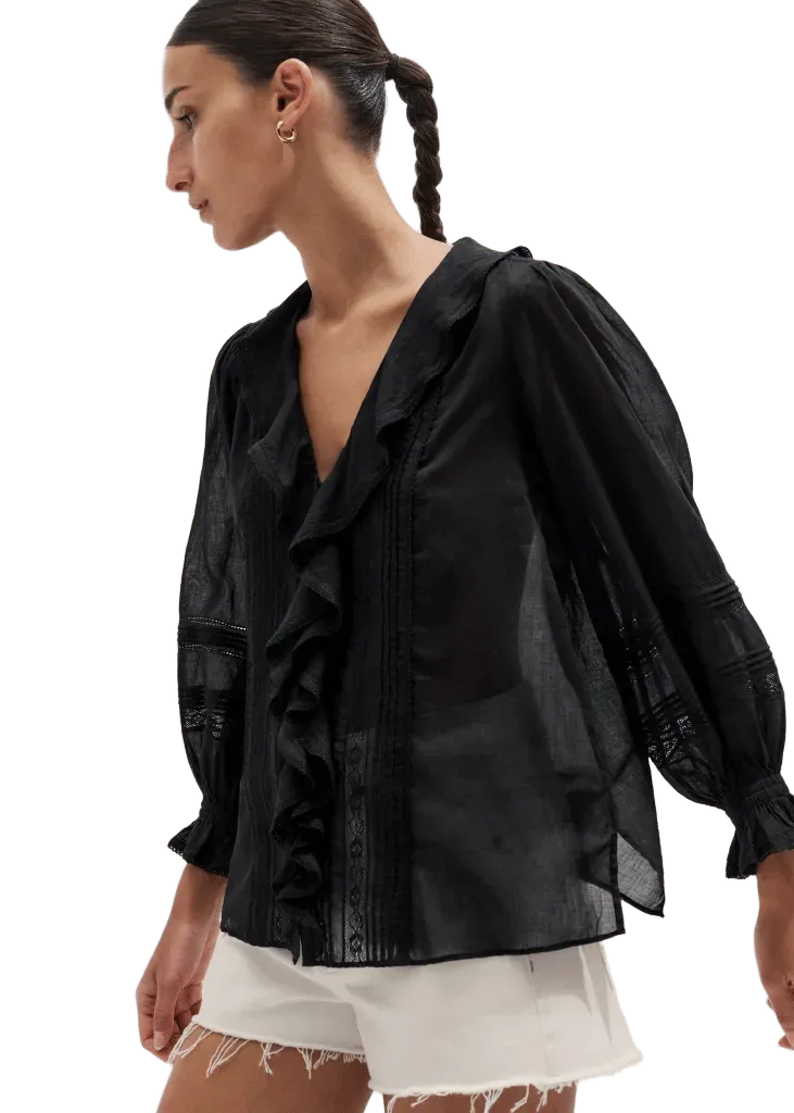 Ruffle Blouse
