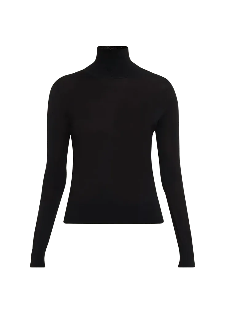 Larkin Merino Wool Turtleneck Sweater
