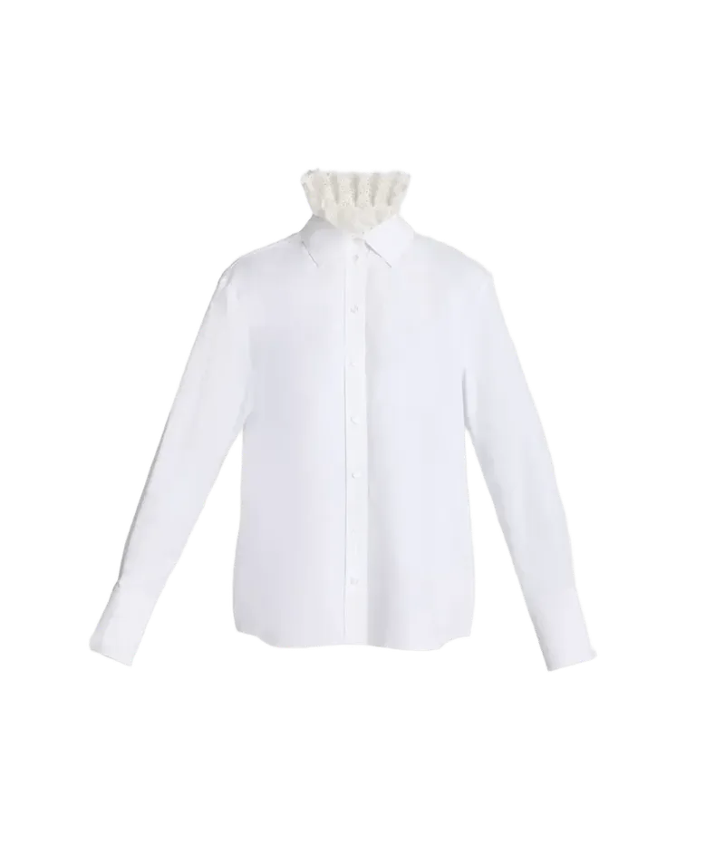 Cotton Poplin Long Sleeve Shirt