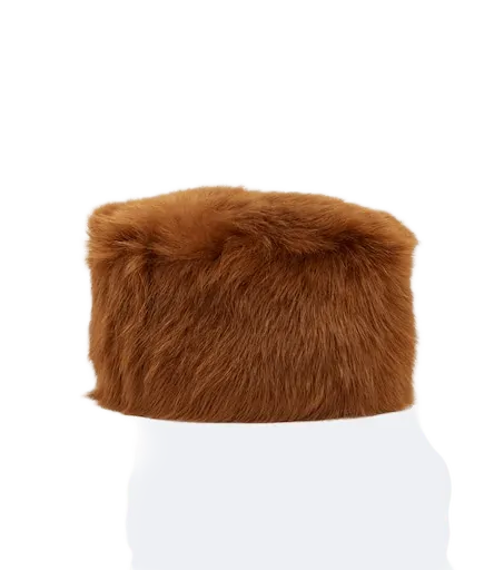 Shearling hat
