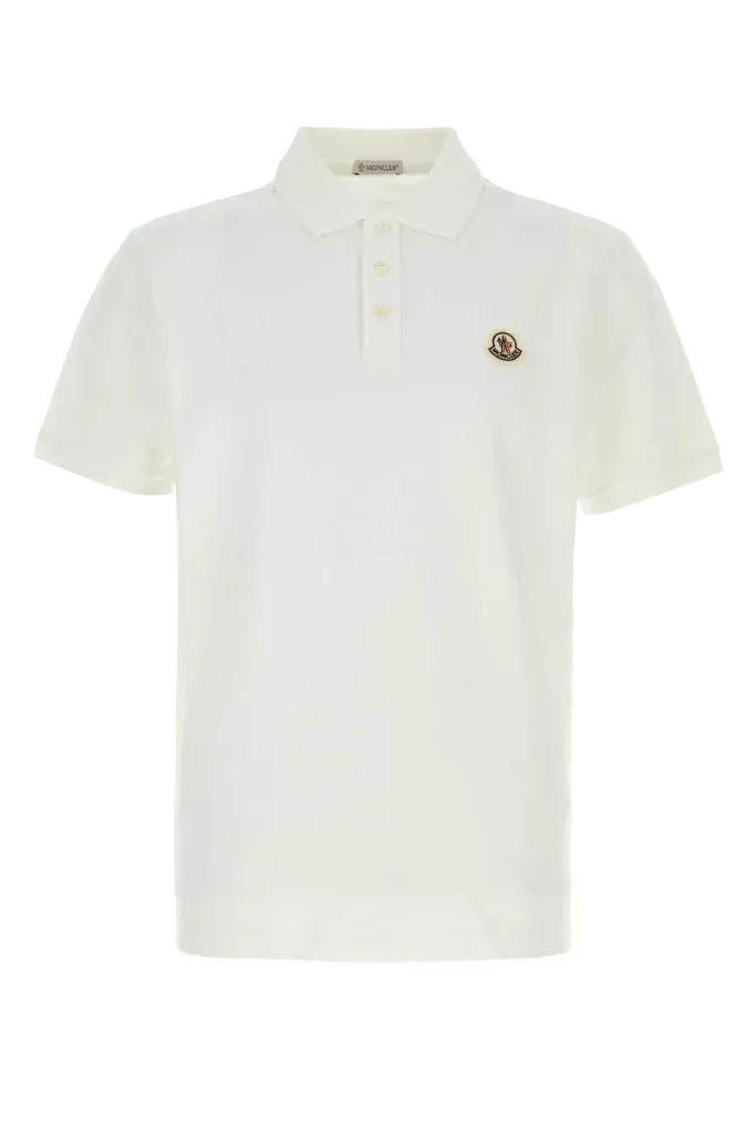 Moncler Polo Polo Shirt — White