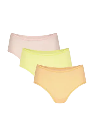 Cloud Cotton Boy Short in Rainbow Sherbet (Pack)
