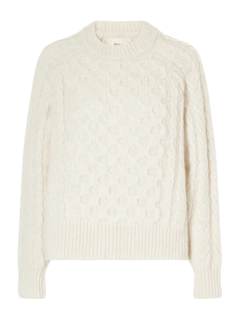 Lennox cable-knit wool sweater