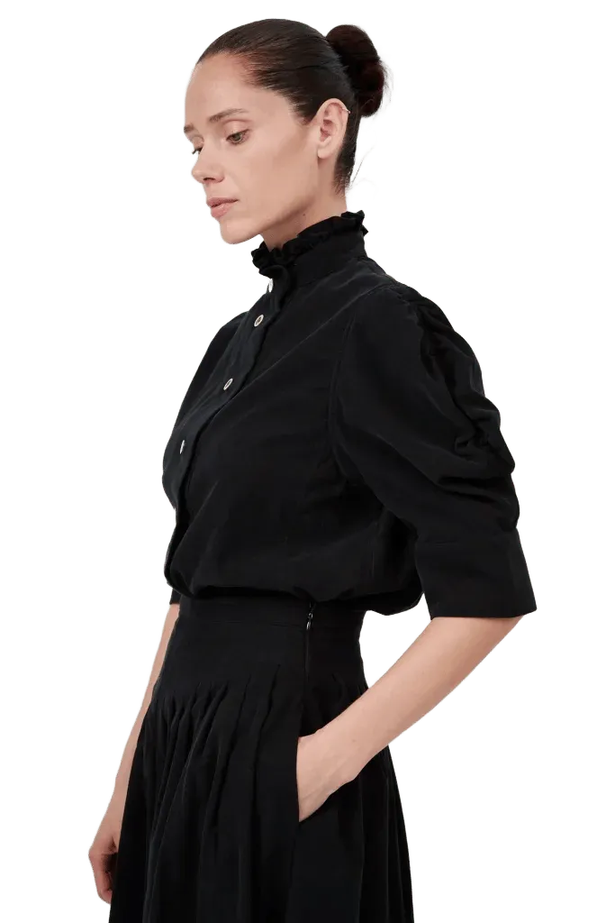 Vita Blouse - Tirolean Cord - Black