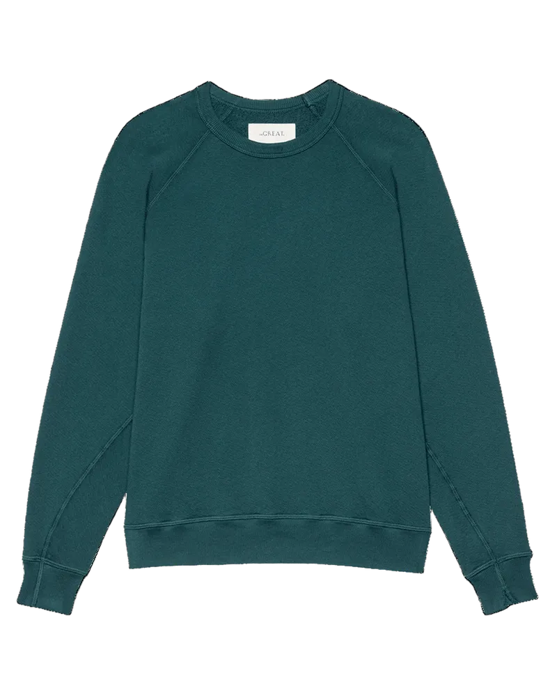 The College Sweatshirt. Solid -- Dark Slate
