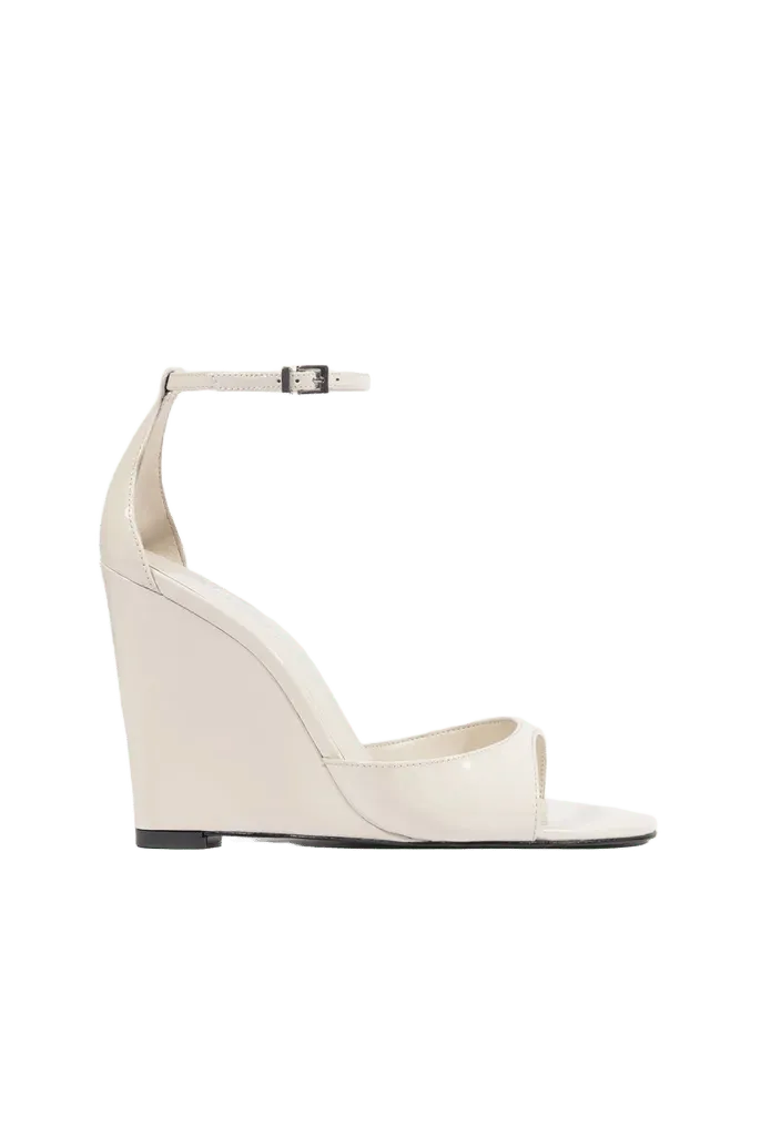 Scarlett Wedge Patent Leather Sandal