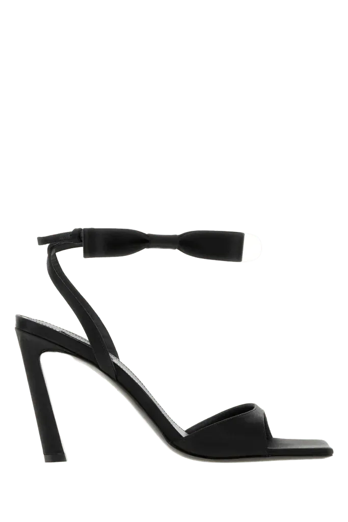 Givenchy Naked Bow Sandal — Black