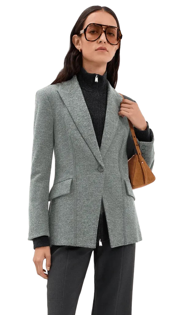 Auden Knit Combo Blazer