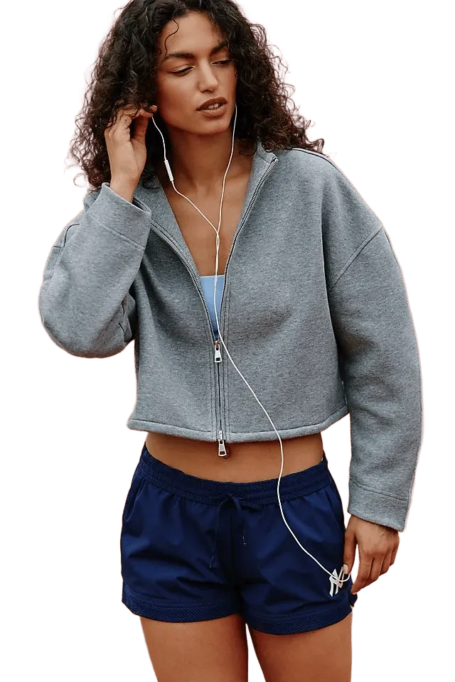 Daily Practice Desert Palm Zip-Up Jacket