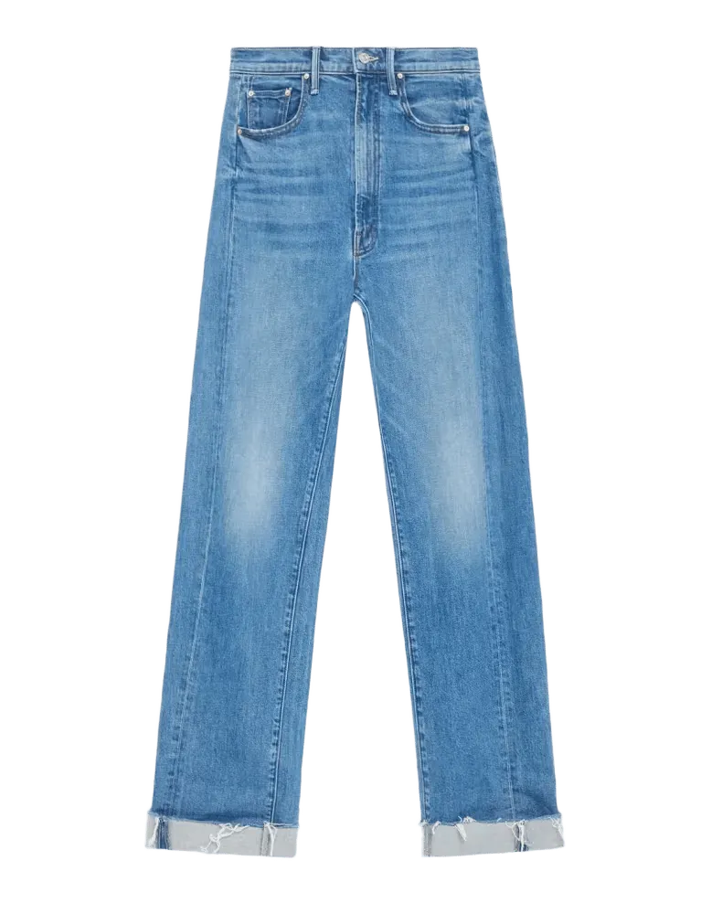 The Half-Pipe Flood Cuff High-Rise Jeans