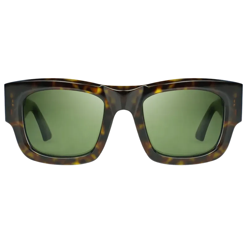 Bugatti 48MHAVAF Tortoiseshell Asian-Fit Sunglasses — Brown