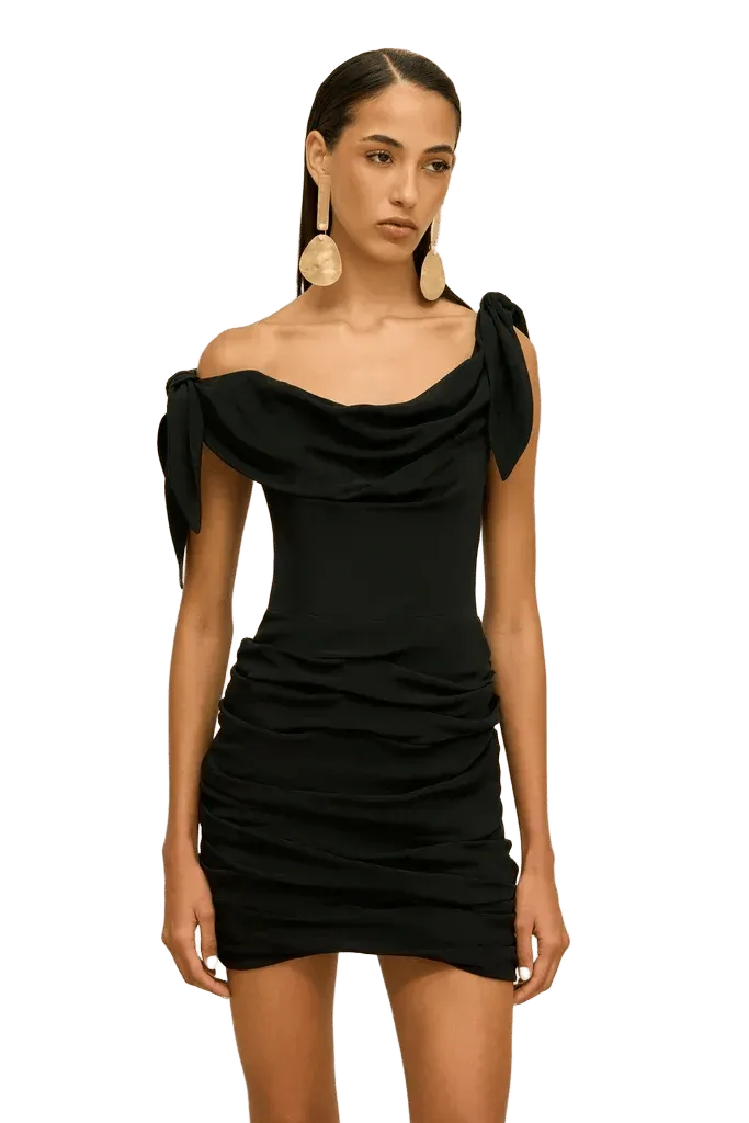 DEANNA DRESS - BLACK