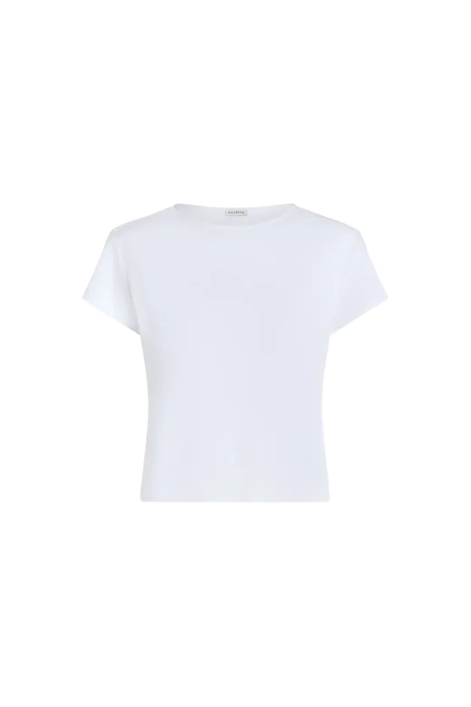 Willa Baby Tee in White