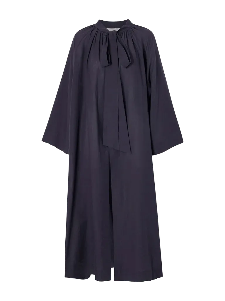 Liquid Summer cotton-voile kaftan