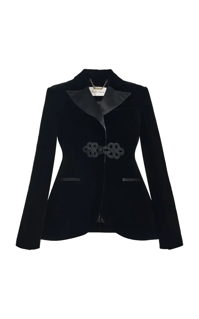 Bradford Lux Velvet Blazer
