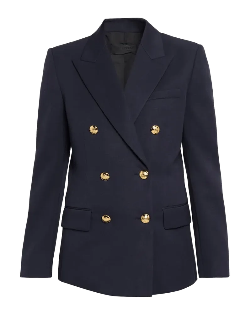Bruni Virgin Wool Double-Breasted Blazer