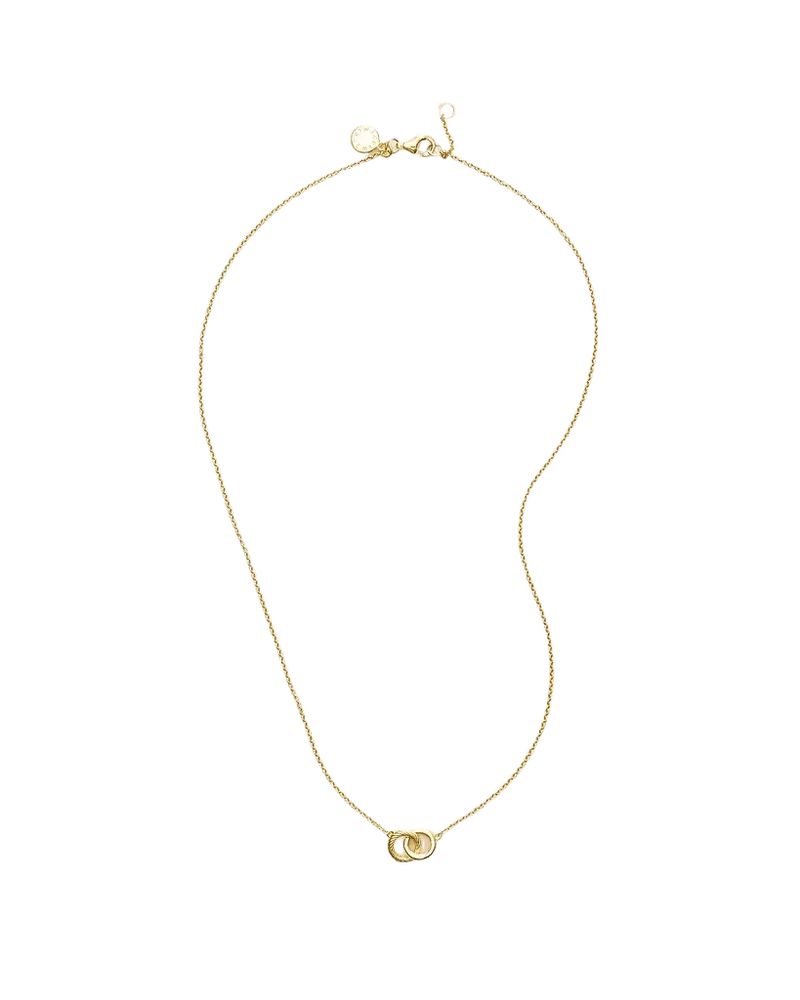 18k gold vermeil door-knocker necklace