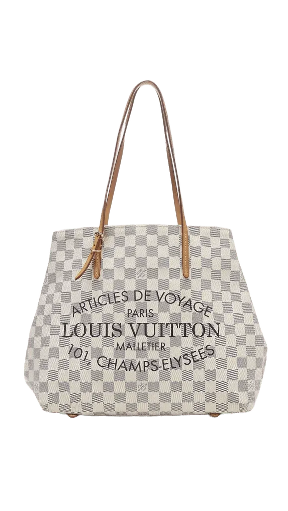 Louis Vuitton Damier Azur Cabas Articles De Voyage MM Tote