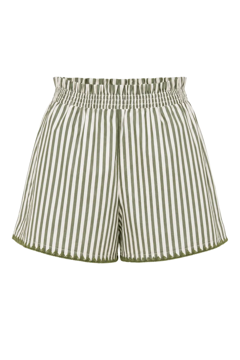 Jardin Stripe Whipstitch Kieran Short