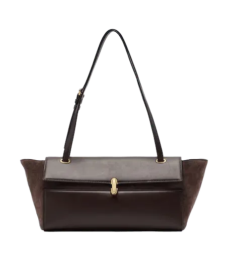 Symmetry Trapeze Medium leather shoulder bag