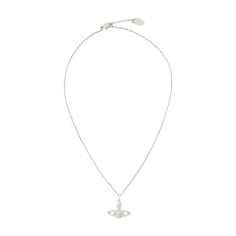 Vivienne Westwood Mini Bas Relief Necklace — Silver