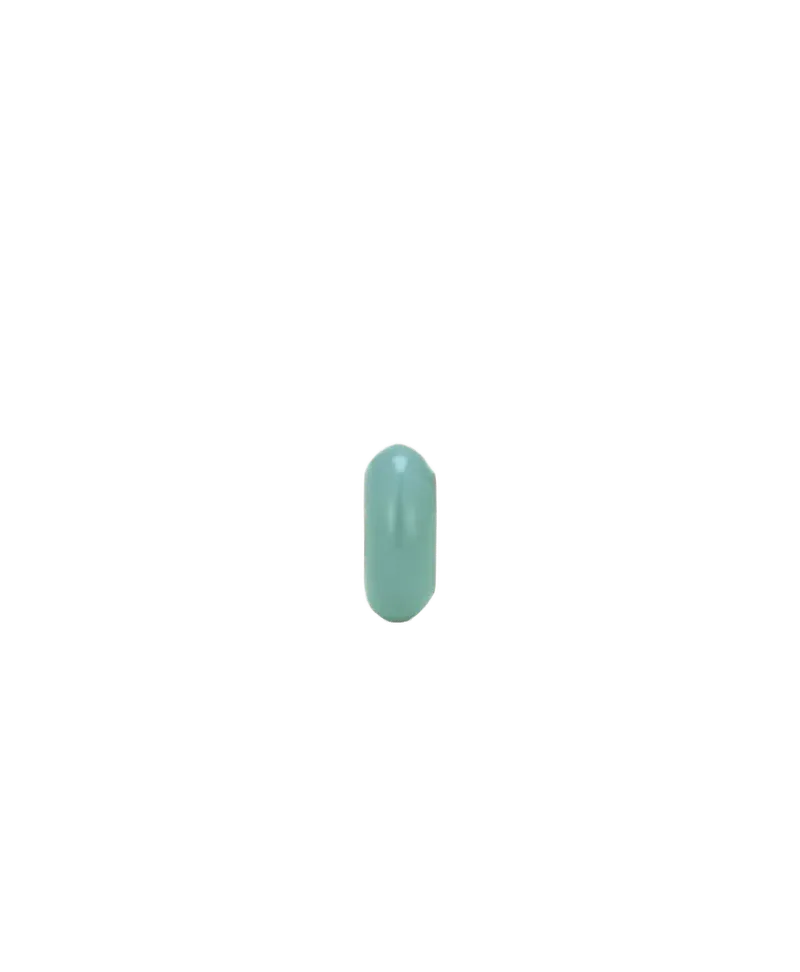 Sky Enamel Big Bead