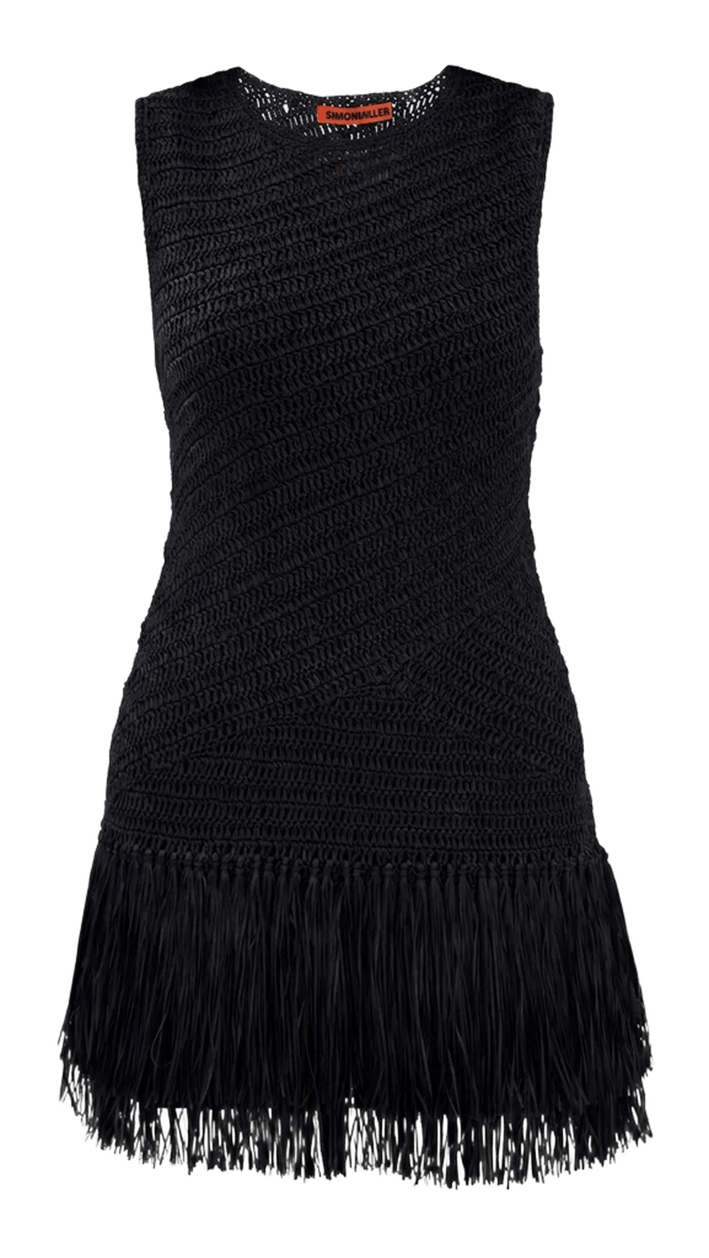 Mira Crochet Mini Dress