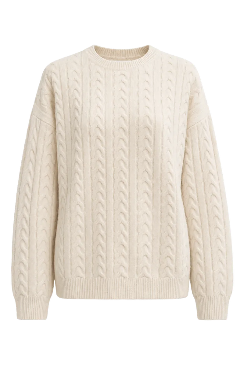 RAISONNEL Cable Knit Sweater