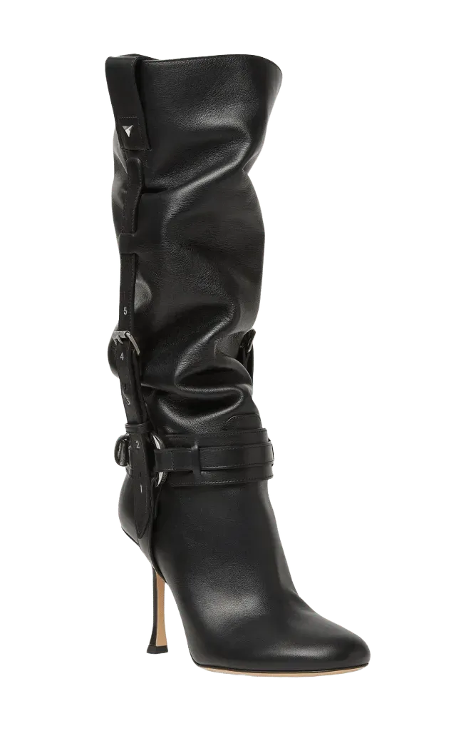 Count Leather Knee High Boot