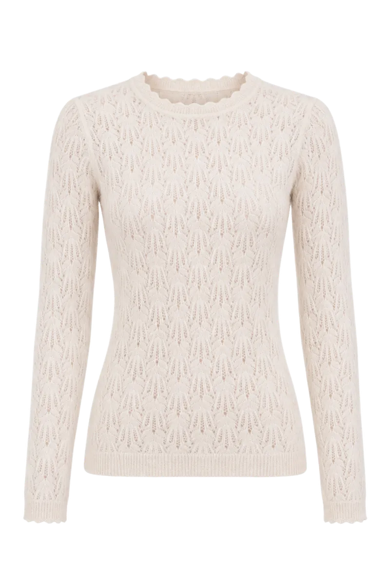 Ecru Obeline Pullover