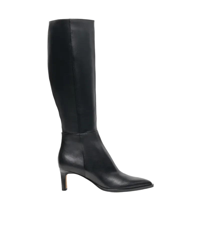 ALIMA BOOTS BLACK LEATHER