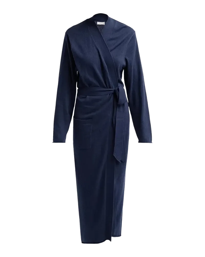 Papinelle Cotton-Cashmere Tie-Waist Robe