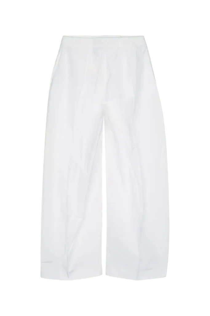 Jacquemus Pantalon Trousers — White