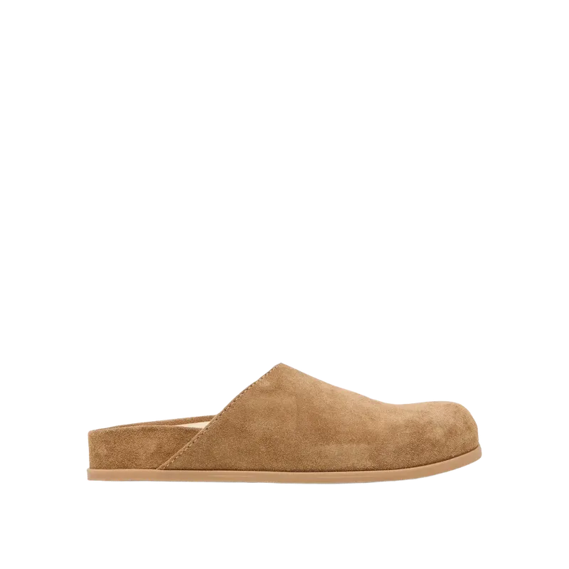 Joney Flats Lt Brown Suede
