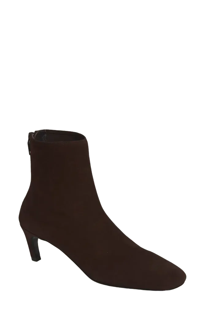 Suede Ankle Bootie