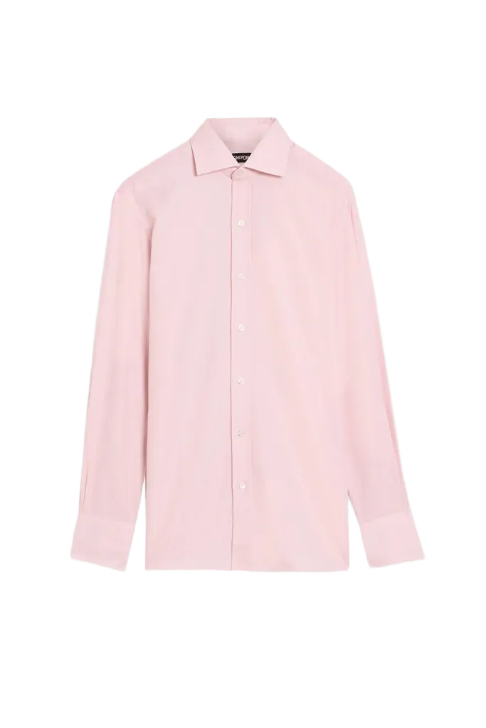 TOM FORD Cotton-Jacquard Shirt