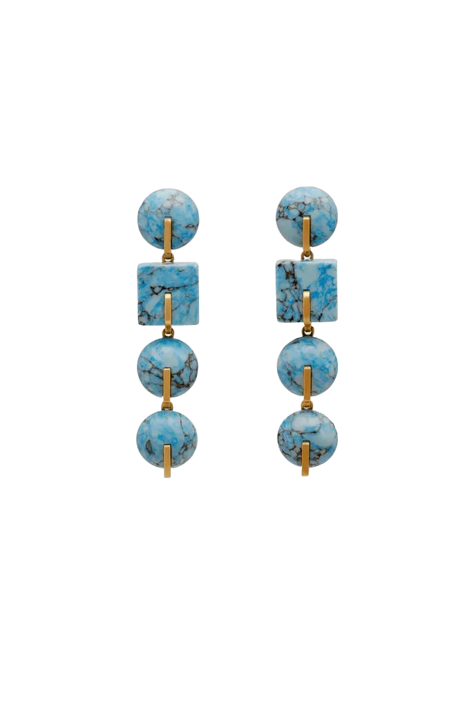 LAGUNA EARRING - IBIZA TURQUOISE