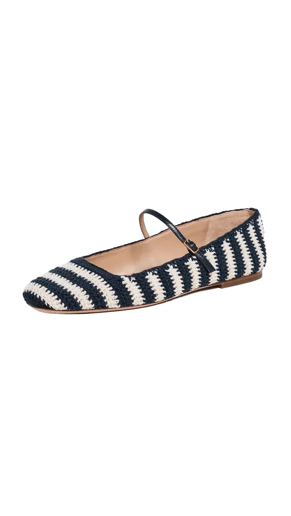 Ellie Crochet Flats