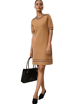 Sweater Mini Shift Dress