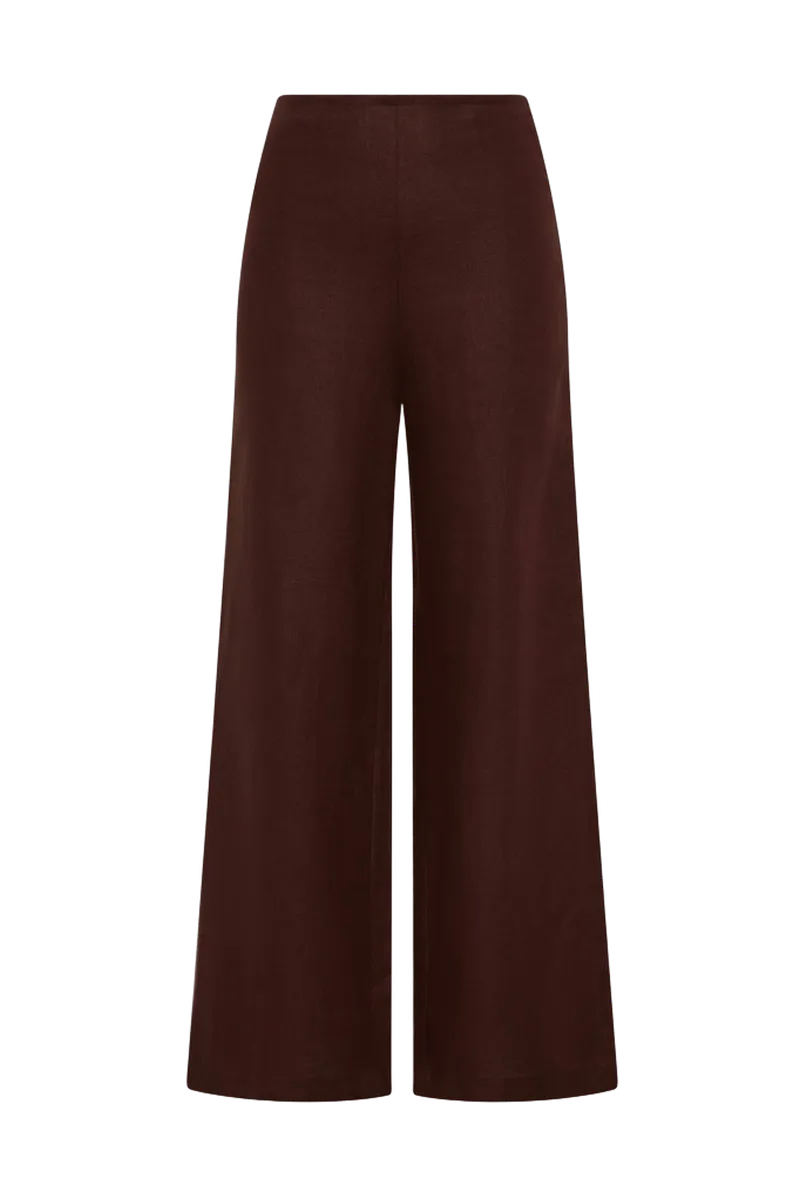 Syna Pant Carob - Final Sale