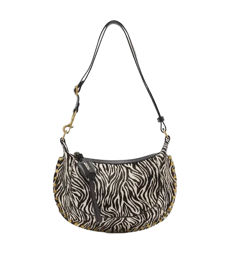 Oskan Moon printed calf hair shoulder bag