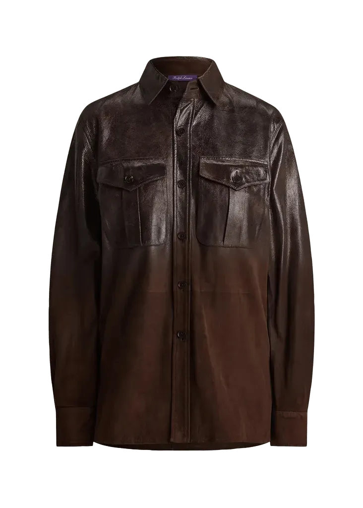 Landry Lamb-Suede Shirt