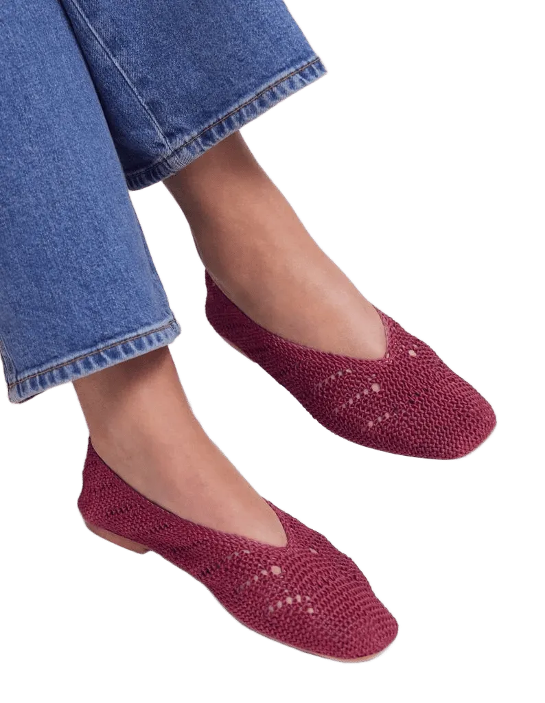 Knitted Ballet Flats