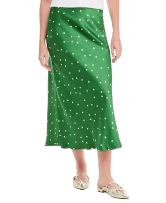 Women's Printed Midi Slip Skirt, Macy's Exclusive