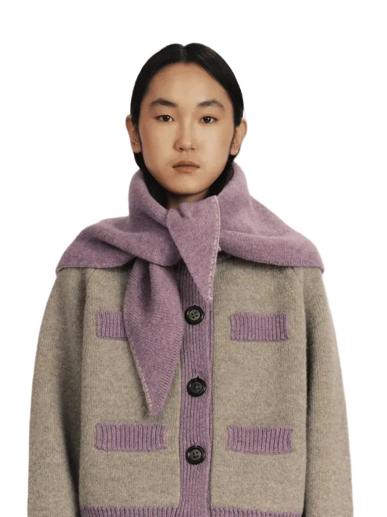 Bb Wallace Scarf — Purple