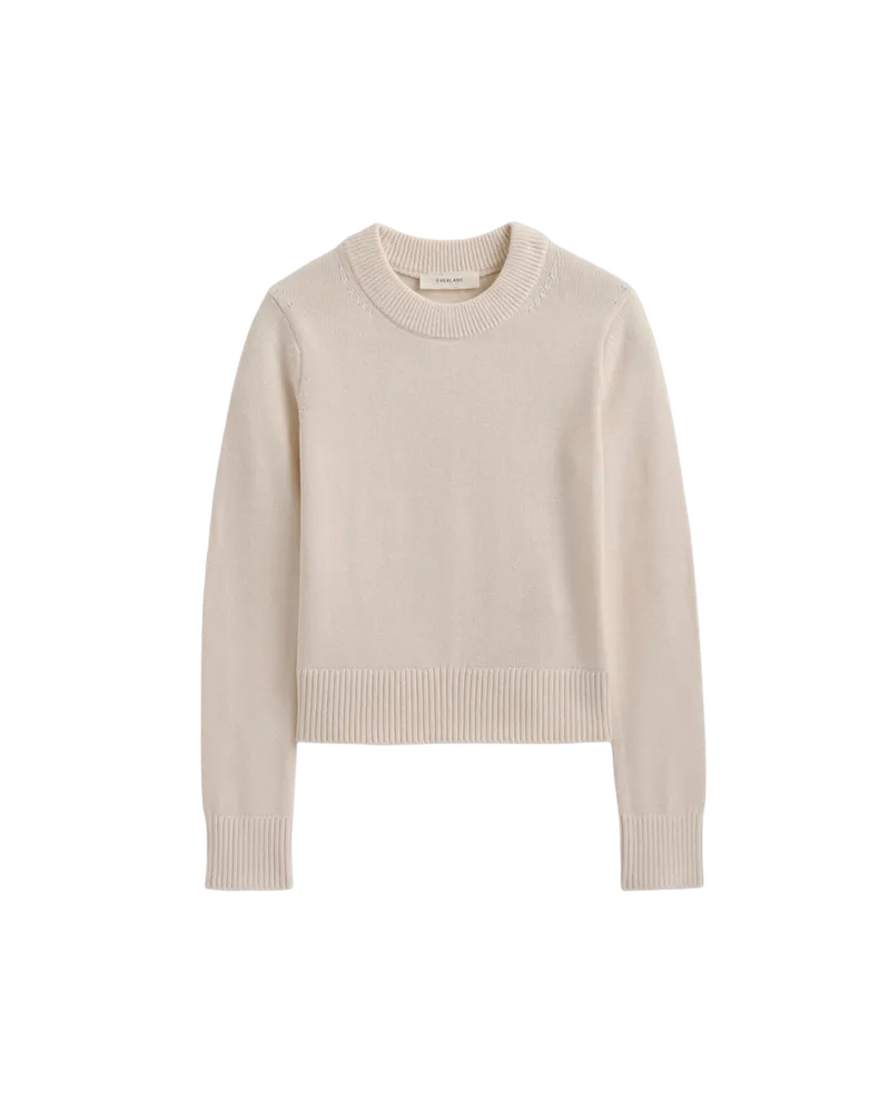 Shrunken Crew Sweater in Everyday Cotton | Canvas