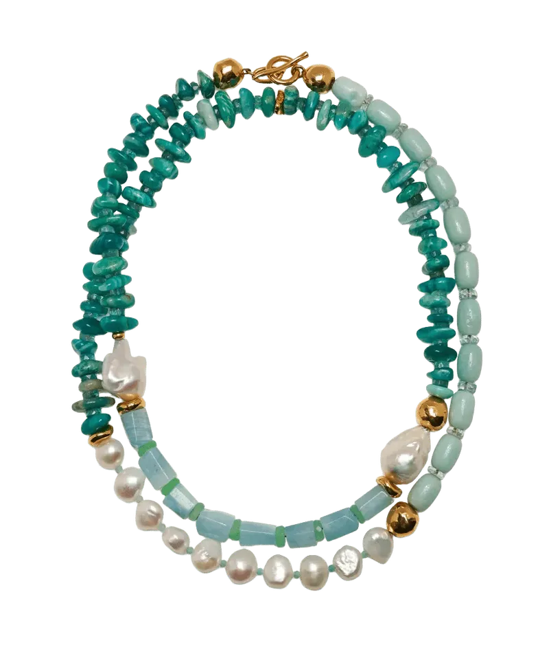 Cabana Necklace in Calder Garden