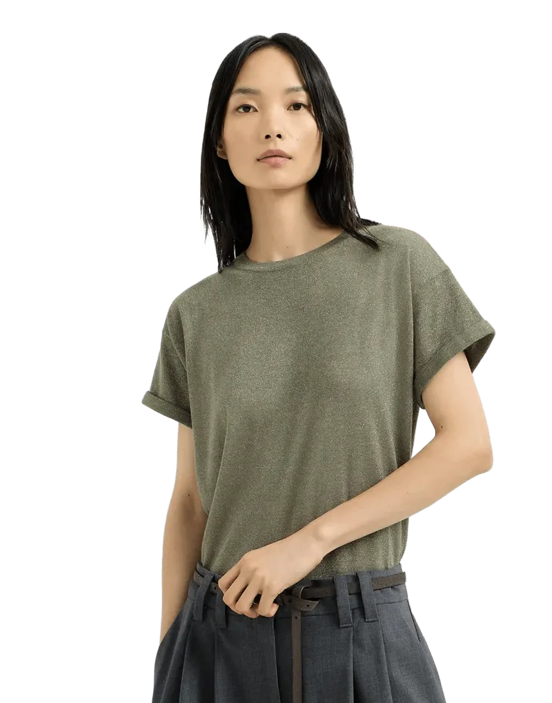 Lightweight knit T-shirt