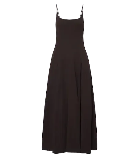 Jill cotton-blend maxi dress